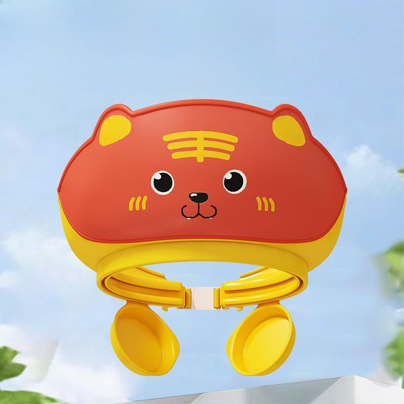 Baby Shower Cap Shield, Shower Cap for Kids, Visor Hat for Eye and Ear Protection for 0-9 Years Old Children, Cute Shape Makes the Baby Bath More Fun