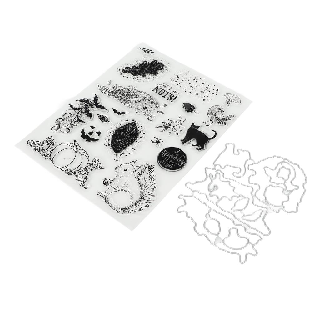 Clear Stamp Animals Plants Theme Safe Skin Friendly Reusable  Easy  Transparent Stamp wi