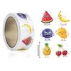 500Pcs/Roll Irregular Cute Cartoon Fruit Reward Stickers For Children Diy Stickers Sealing Stickers Decoration