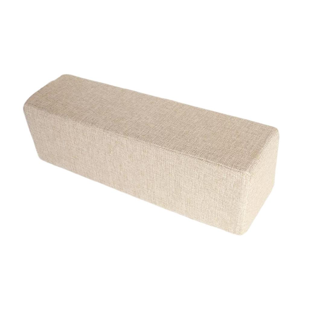 Couch Arm Rest Pillow Wear Resistant Rectangular Removable Pillowcase Armrest Cushion for Bedroom Sofa Home Armchair Living Room
