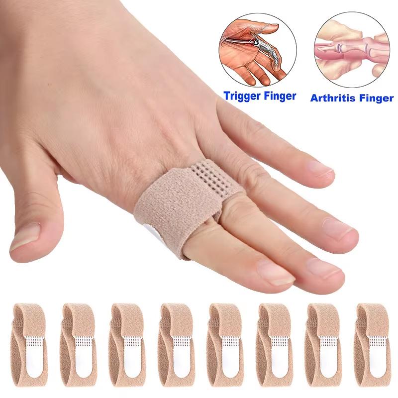 1/2/10Pcs Hammer Toe Straightener Broken Toe Wraps Hammertoe Corrector Toe Splints for Crooked Curled Bent Toes