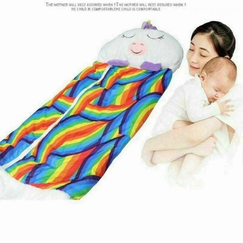 160x60cm Sleeping Bag Children Adult Camping Sleeping Bag Pillow Gift Boy Large Children"s Sleeping Bag