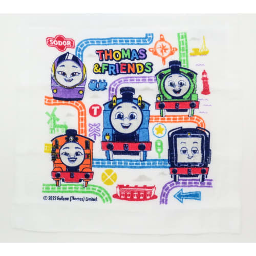 OSK Towel Set, Thomas the Tank Engine Towel Set, Made in Japan, OC-1