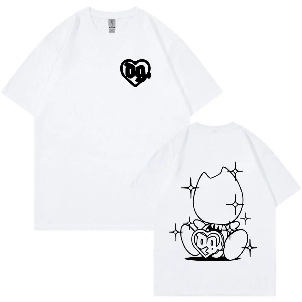 Švédský rapper Bladee tričko Skate logo Drain Gang pánská móda hip hop tričko s krátkým rukávem oversized trička streetwear