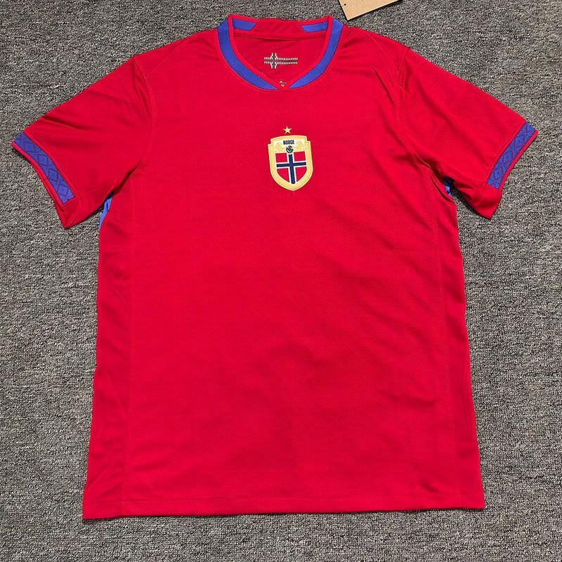 2026 World Cup Jerseys Norway Home Football Jersey S