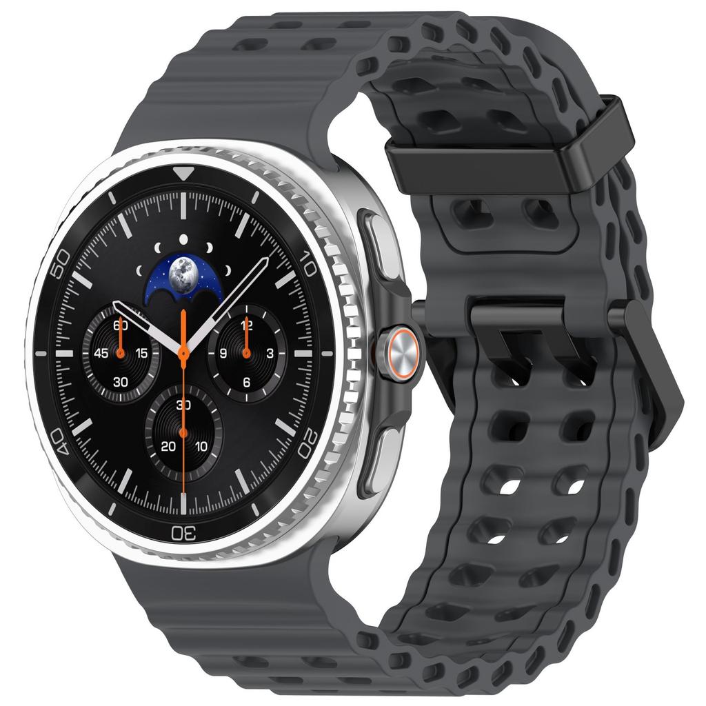 Cinturino Marine per Samsung Galaxy Watch 8 Classic 46mm Cinturino Sportivo in Silicone per Galaxy Watch 8 40mm 44mm Accessori Cinturino Braccialetto