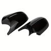 For BMW 3 Series E90 2005-2011, E92 E93 2006-2009  2Pcs Side RearView Mirror Cover Caps Protective Cover Mirror Tools Case Gloss