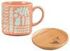 Moomin Mug with Wooden Coaster (Pink) MM6302-11C