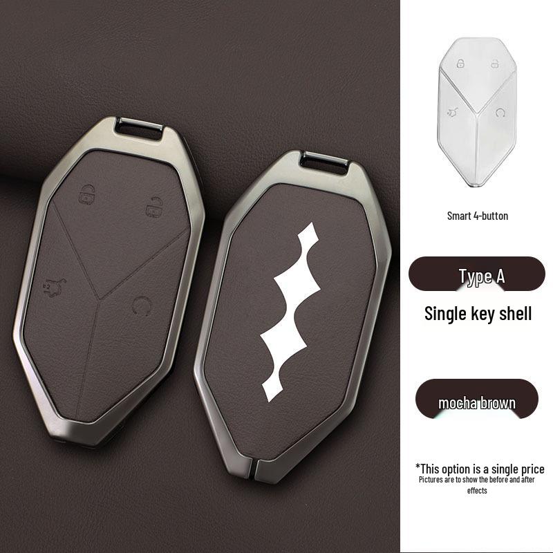 2024 Fangchengbao Leopard 5 Key Case: NFC Induction Card Holder & Protective Shell for Men