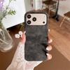 Luxury Fashion Simple Matte Retro TPU Leather Phone Case For Apple iPhone 17 Air 16 15 14 Plus 13 12 Pro Max 11 Shockproof Cover
