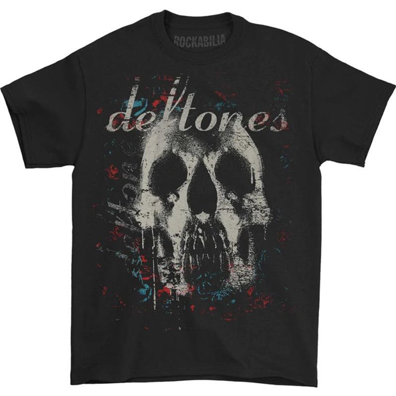 Deftones Baumwoll Band T-Shirt für Herren & Damen