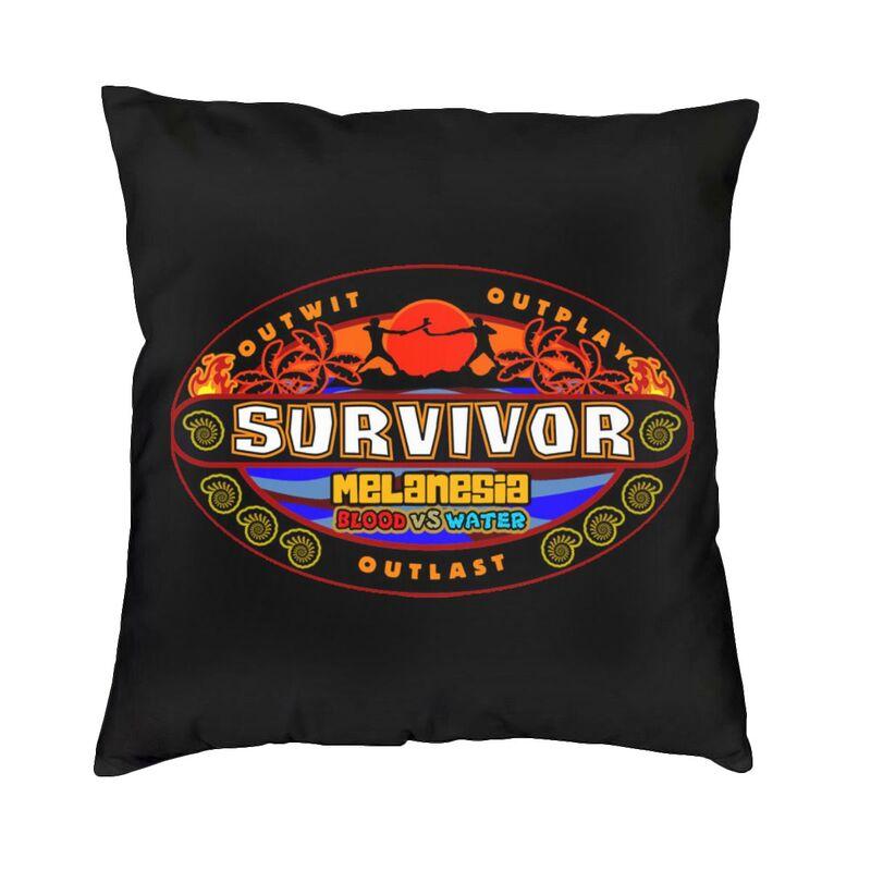 Reality Tv Survivor Nicaragua Cushion Covers Sofa Home Decor Square Throw Pillow Cover 40X40Cm