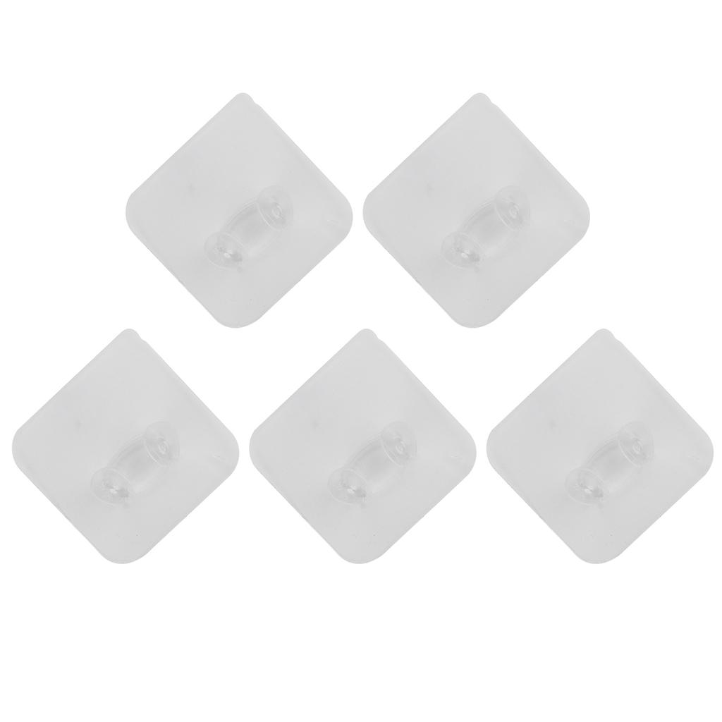 5pcs Razor Holder Multiple Uses Self Adhesive Wall Hanging Phone Holder Shower Towel Hooks