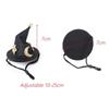 Mini Witch Hat for Small Animals Adjustable Pet Headgear Hamster Rat Hats Halloween Cosplay Clothing Guinea Pigs Assessories