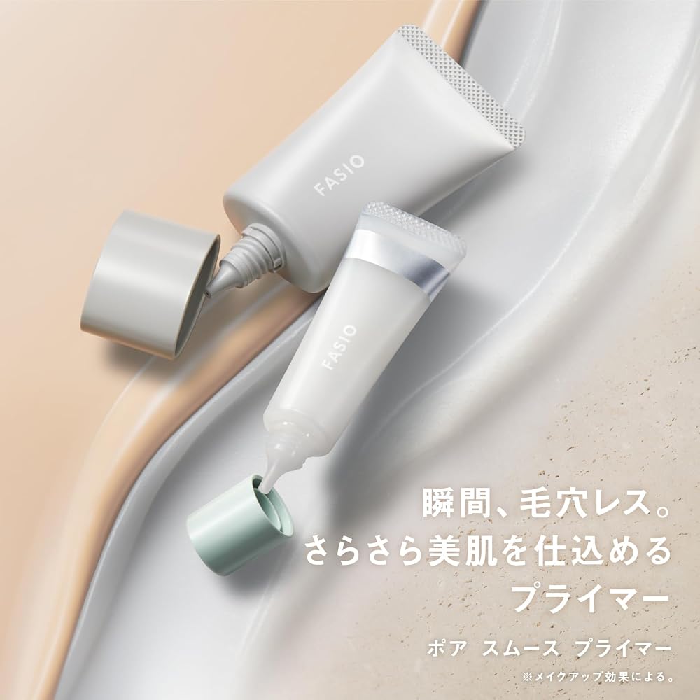 FASIO Pore Smooth Primer 00 Clear White 12g Pore Cover Makeup Base