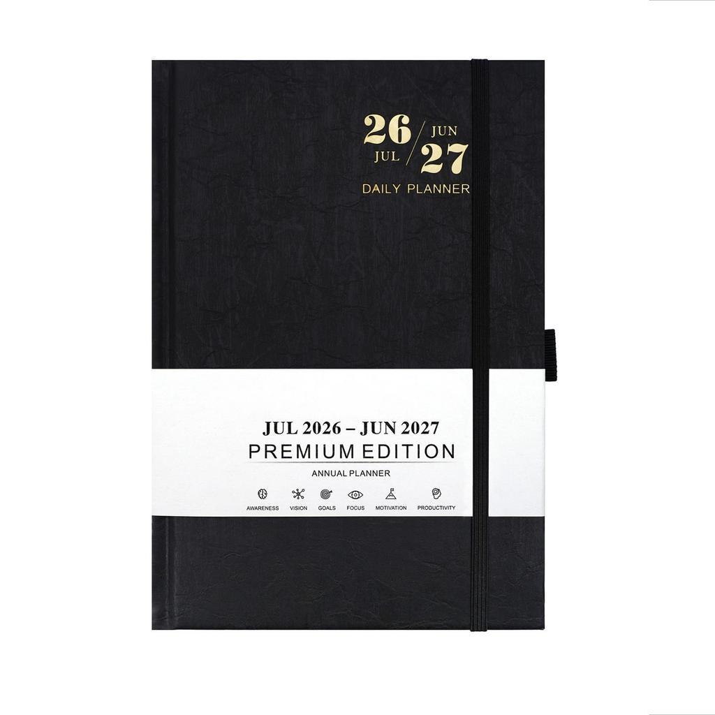 2026-2027 English Schedule Planner, A5 Size, 192 Pages/384 Pages, Daily Planner/calendar/notebook