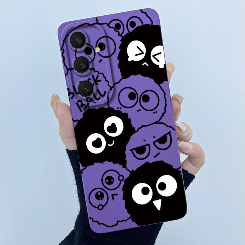 Funny Cool Cat Dog Silicone Phone Case For Samsung Galaxy A16 A26 A36 A56 5G Bumper Matte Protective Soft Back Cover Shell Capas