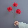 Vintage Simulated Rose Bouquet 3 Heads Flower Bouquet Home Decoration  Valentine's Day Gift