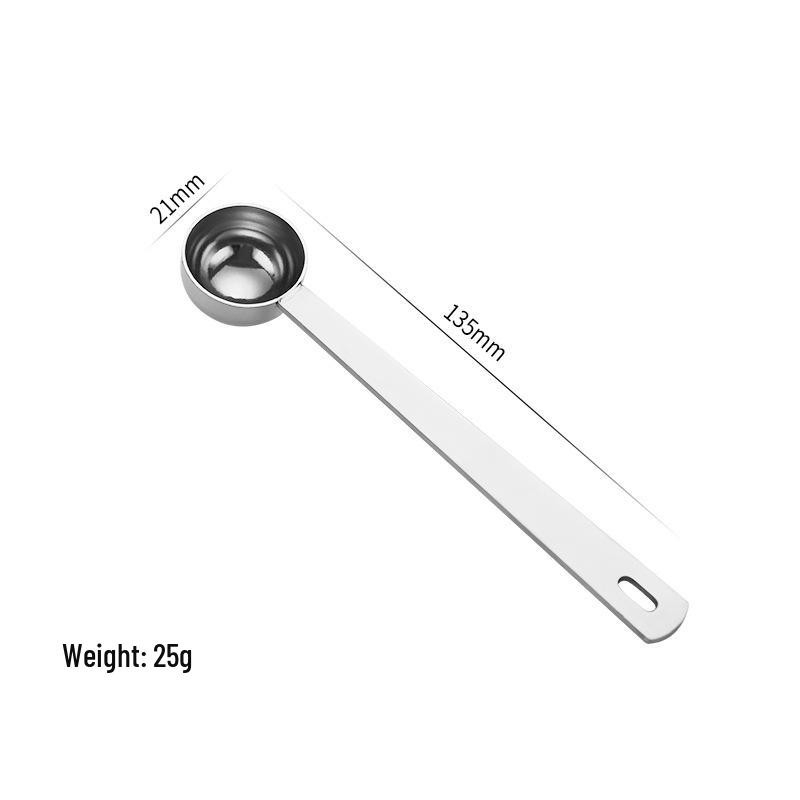 304 Stainless Steel Coffee & Baking Measuring Spoons - 5ml, 15ml, 30ml