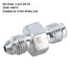 3AN-Außengewinde auf 3/8‑24 Inverted Flare Adapter fitting Metall HAF01 für 3/16 Zoll Bremsleitung