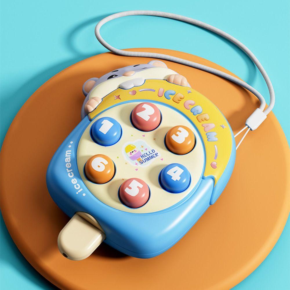 Relaxation Happy Groundhog Children's Toy Educational Whack Mole Game Fast Push Game Toy  Girls