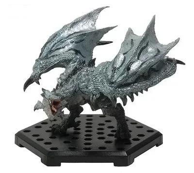 Monster Hunter World Ice Borne Figur PVC Modelle Heißer Drache Basarios Nergigante Tigrex Actionfigur Dekoration Spielzeug Modell