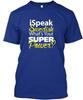 I Speak Swedish T-Shirt Made In the USA Size S To 5XL