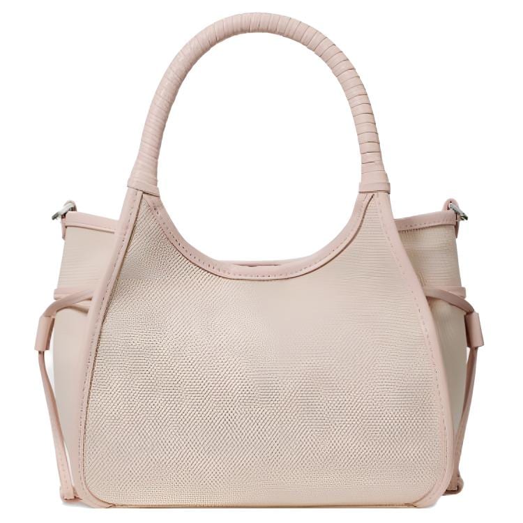 Kate Spade Fabric Handbag Mini Women's Pearl Powder KN646
