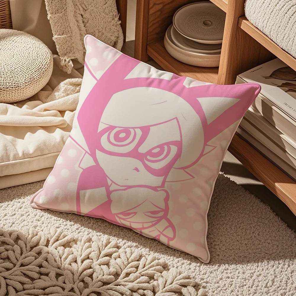 P-Psychocuties Mimi Anime Kissenbezug Komfort Sofa Bett Seidig elegant Unsichtbarer Reißverschluss Kundenspezifischer dekorativer Kissenbezug