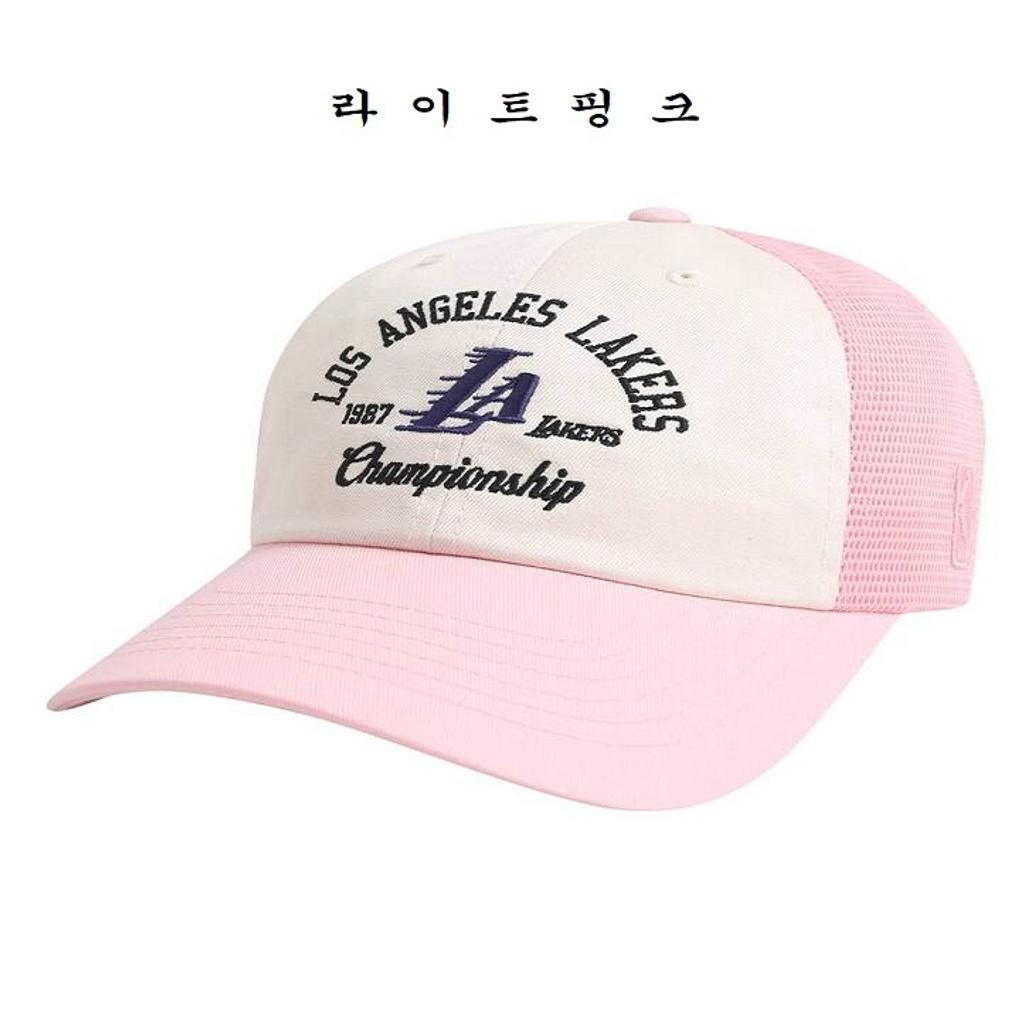 [NBA] LAL Championship Mesh Trucker SOFT Ball Cap N255AP273P