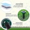 Solar Ultrasonic Snake Mouse Repeller Outdoor Pest Control 2PCS