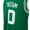 Nike Kids Letter Number Logo Print Sports Basketball Jersey Casual Sports Suit Boston Celtics Tatum 0 Kids Sportswear Green DA5494-312