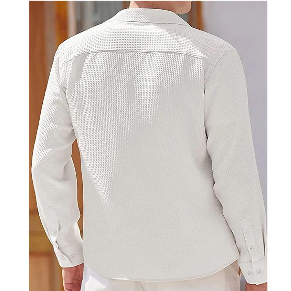 Весенние повседневные рубашки для мужчин — фото 3