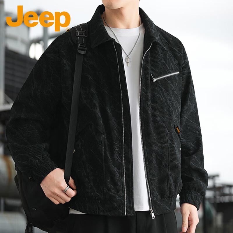 Jeep Men's Casual Lapel Jacket
