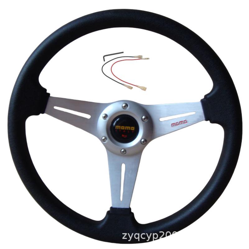 Volante de Carreras de PU de 14 Pulgadas para Karts