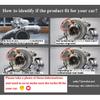 MFS Billet Turbo Compressor Wheel GT2056V 765155 757608 Turbo Parts Fit For Chrysler Dodge Jeep Mercedes C320 E320 M320 R320 R2