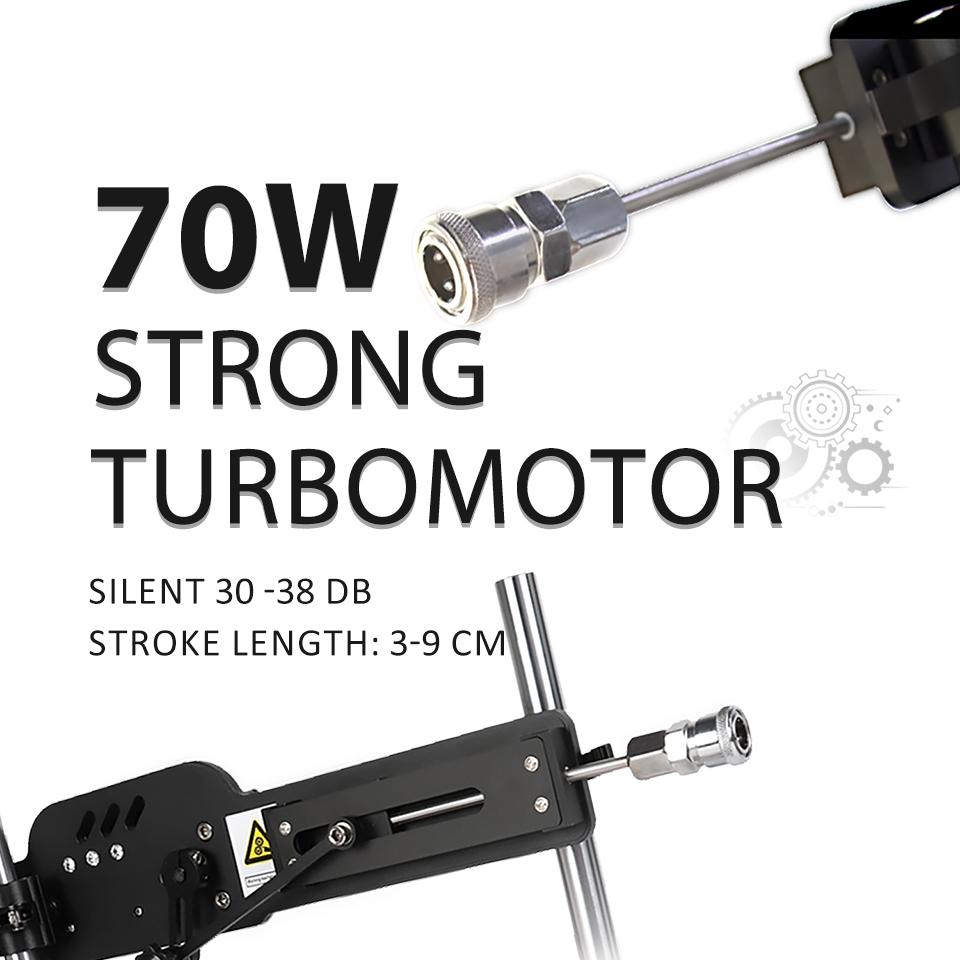 Female Products Masturbation Machine Simulates Rear Orgasm Fully Automatic Insertion Telescopic Remote Control Gun for Men and Women