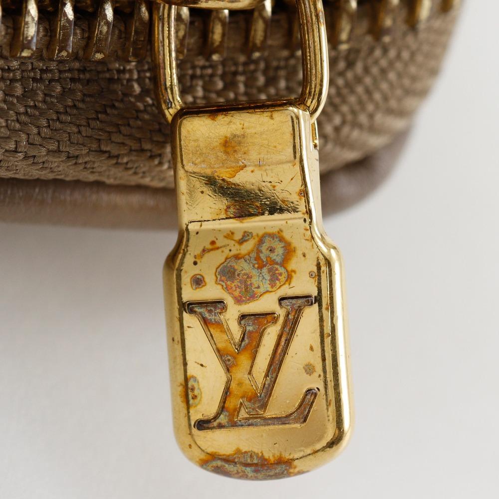 LOUIS VUITTON Zippy wallet Purse M81511 Monogram Coussin Taupe beige lambskin Women Used