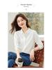 2025 Winter Women's Velvet-Lined Long Sleeve Lapel Shirt: Versatile, Thick, and Cozy Base Layer