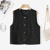 ZANZEA Women Summer Casual Round Neck Sleeveless Vest Tops