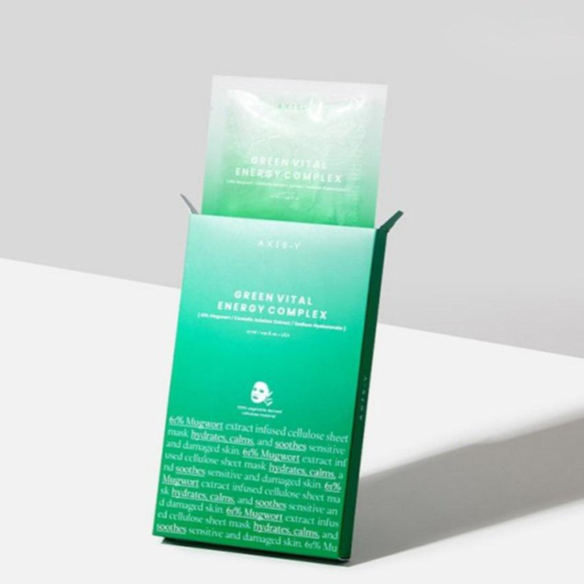 

AXIS-Y 61% Полынь Зеленый Комплекс Жизненной Энергии Тканевая Маска