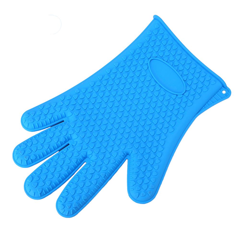 1PC Heat Resistant Microwave Oven Silicone Glove for Baking Kitchen Cleaning