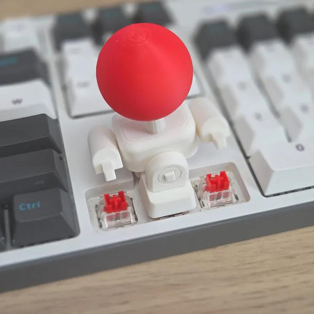 3D Printed Keyboard Joystick Directional Controller Smooth Precise Control Ergonomic Design for Mechanical Keyboards