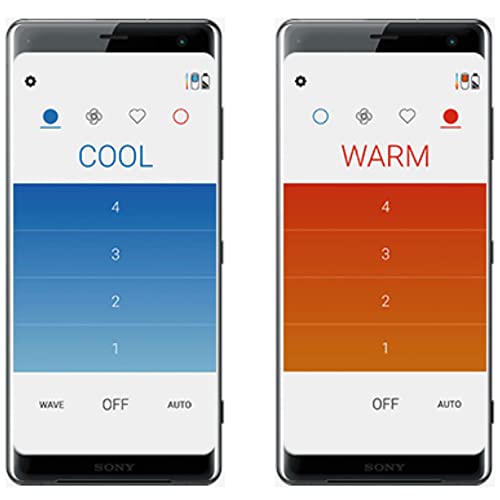 Sony REON POCKET 2 Neck Heater/Neck Warmer/Heat and Cool/Neck Cooler/Mobile Battery Compatible/Wearable Thermo Device