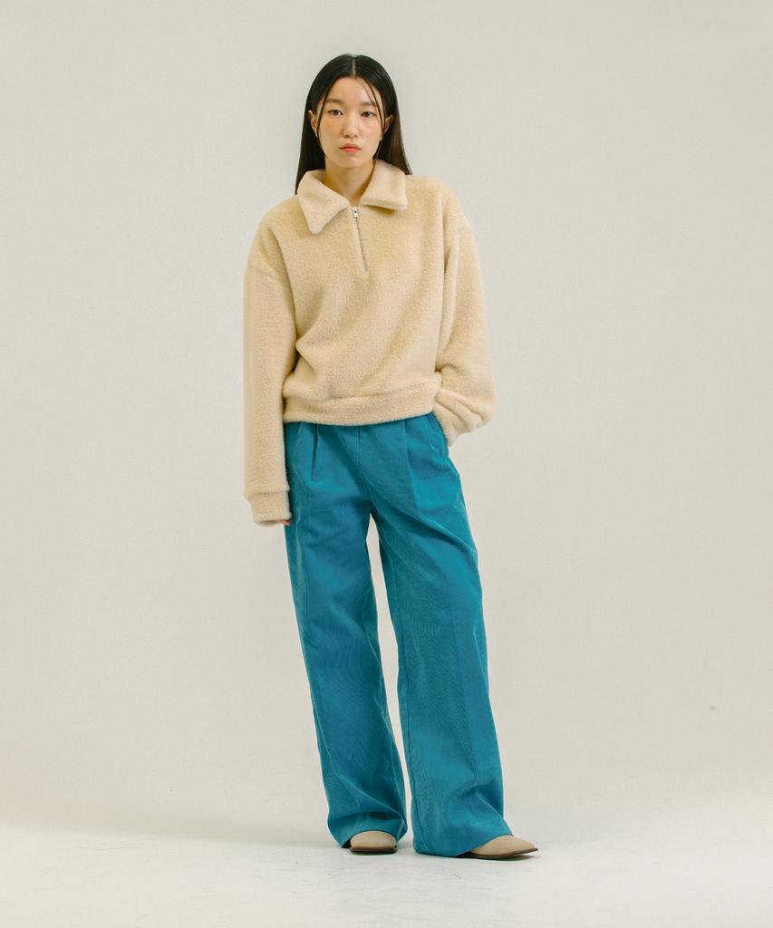 NEBELEVERYWEAR Corduroy Wide Pants_Blue