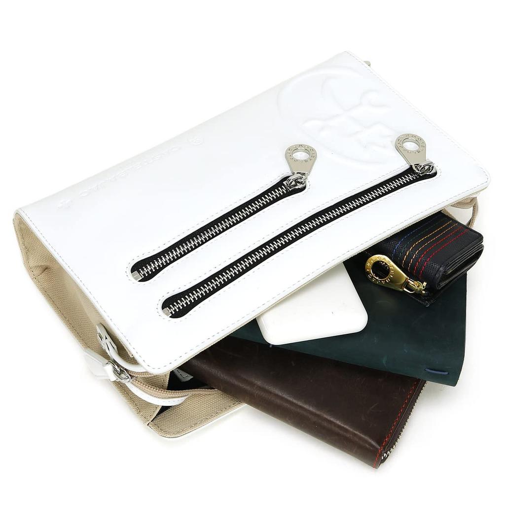 Clutch Bag Second Bag Torie 2 075201 Orange ORG [Castelbajac]