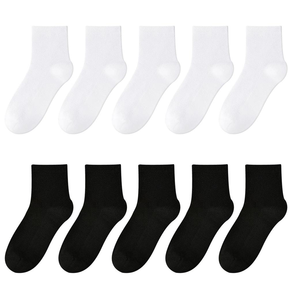 Children's Pure Cotton Mesh Boneless Summer Thin Ankle Socks OEKO-TEX Certified Safe for Kids Boys and Girls for School and Home