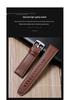 Samsung and Huawei GT3/4/5 Genuine Leather Watch Strap with Pin Buckle, New Universal Smartwatch Strap 18-22mm.