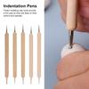 5 Pcs Double End Tracing Dotting Stylus Firm Grip DIY Engraving Stylus Set for Making Clay Pottery Sculpture