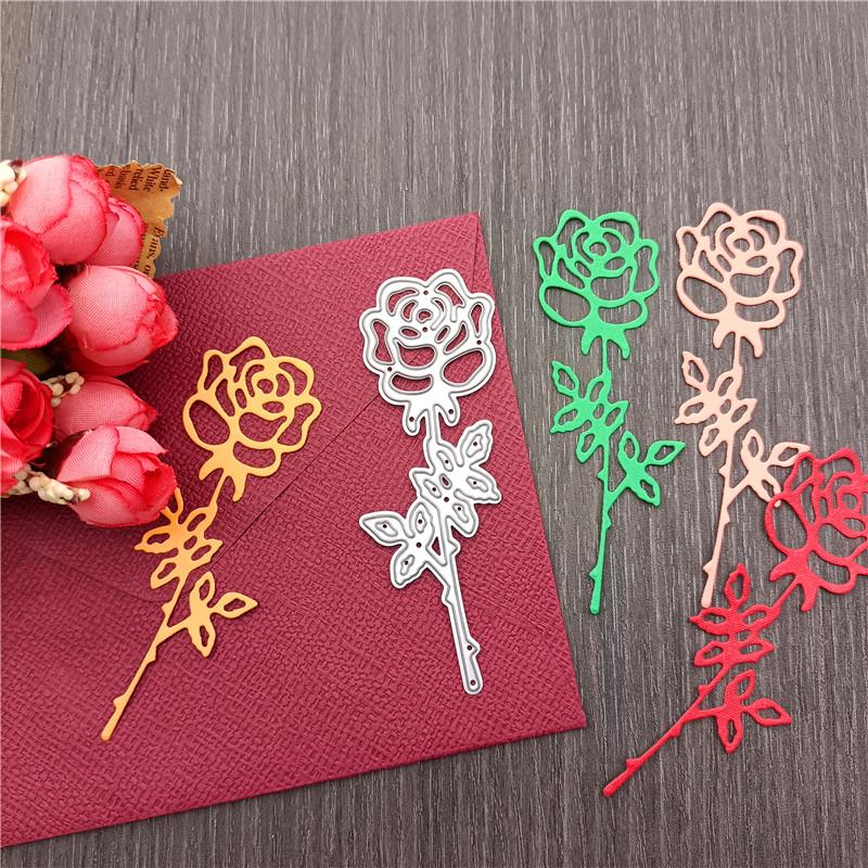 2pc Mixed  Love Letter and Flower Background Frame Metal Cutting Dies Stencils for DIY Scrapbooking Decorative Embossing Handcraft Template
